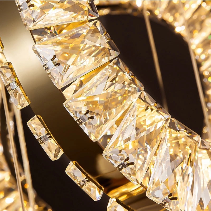 CORX Designs - Luxury Crystal Ring Chandelier - Review