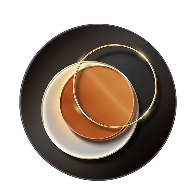 CORX Designs - Modern Luxury Geometric Round Canvas Art - Review