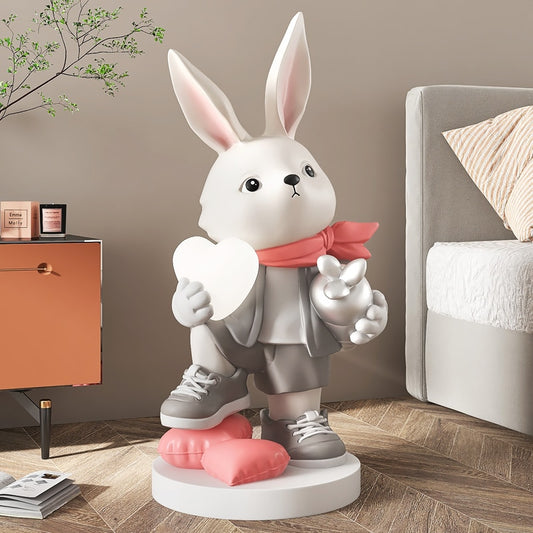 CORX Designs - Bunny Scarf Floor Statue with Light - Review