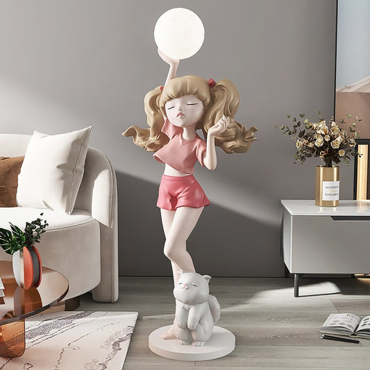 CORX Designs - Girl in Shorts Statue with Light - Review