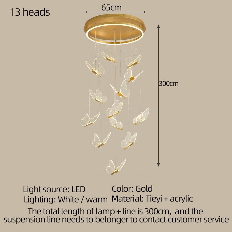 CORX Designs - Luxury Flying Butterfly Chandelier - Review