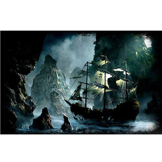 CORX Designs - Pirate Ship Canvas Art - Review