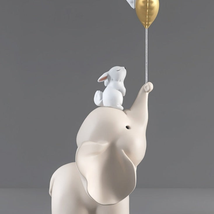 CORX Designs - Elephant Bunny with Balloon Statue - Review