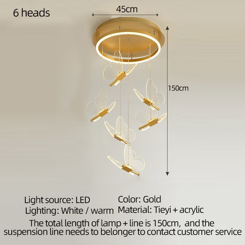 CORX Designs - Luxury Flying Butterfly Chandelier - Review