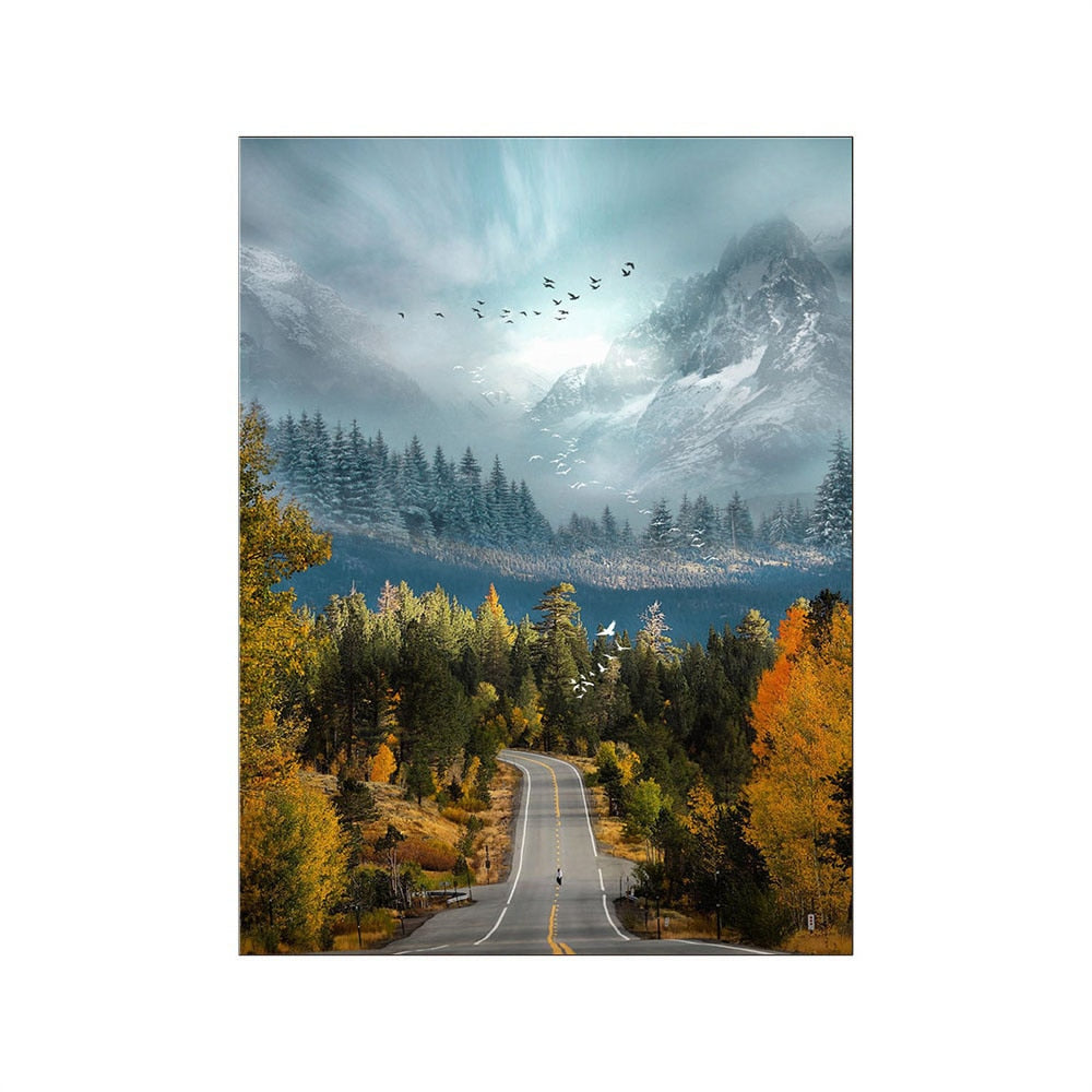 CORX Designs - Golden Mountain Canvas Art - Review