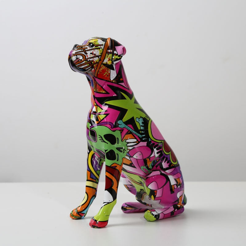 CORX Designs - Graffiti Boxer Dog Resin Statue - Review