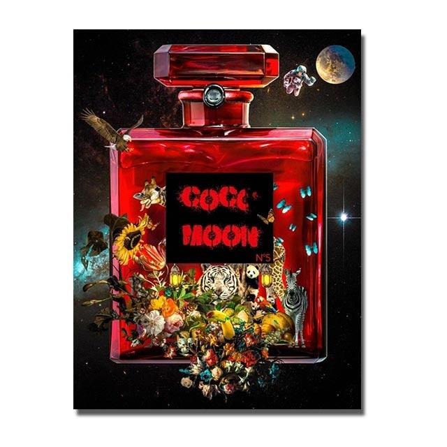 CORX Designs - Perfume Bottle Graffiti Canvas Art - Review