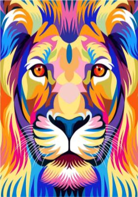 CORX Designs - Colorful Tiger Graffiti Canvas Art - Review