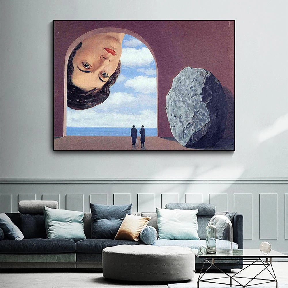 CORX Designs - Portrait of Stephy Langui by Rene Magritte Canvas Art - Review