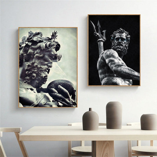 CORX Designs - Black and White Greek Gods and Goddesses Canvas Art - Review
