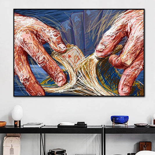 CORX Designs - Shuffle Cards Canvas Art - Review