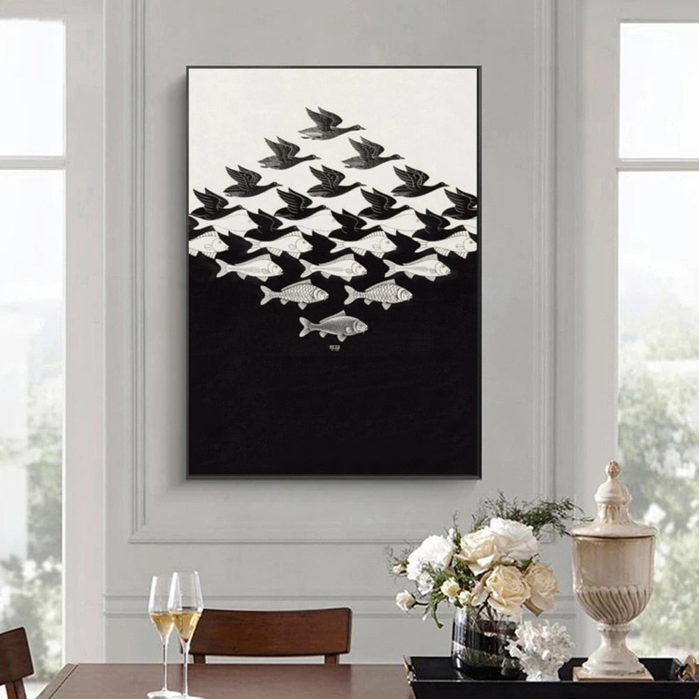 CORX Designs - Black and White Picture in Picture Canvas Art - Review