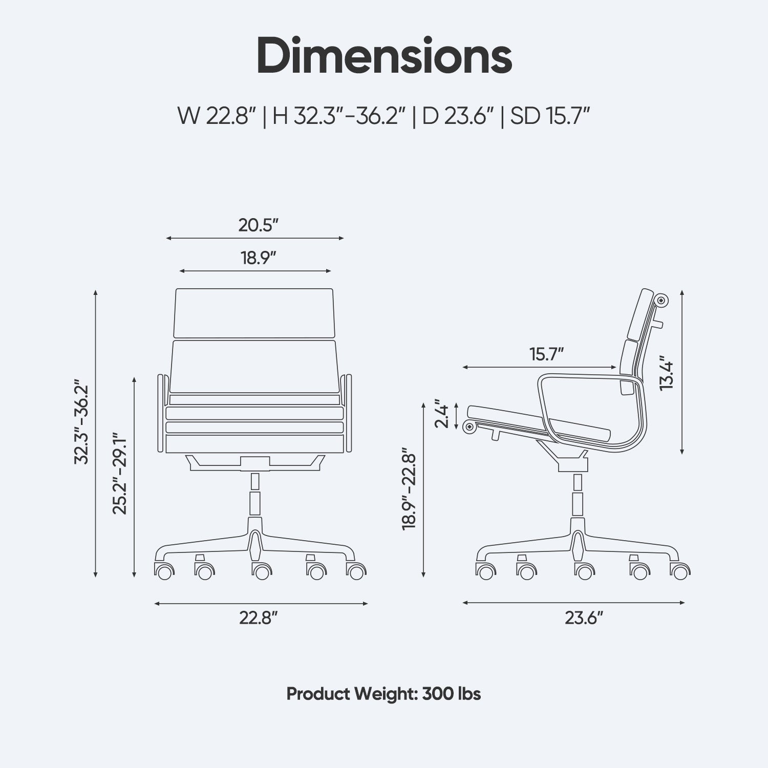 CORX Designs - Eames Soft Pad Office Chair with Genuine Leather - Review