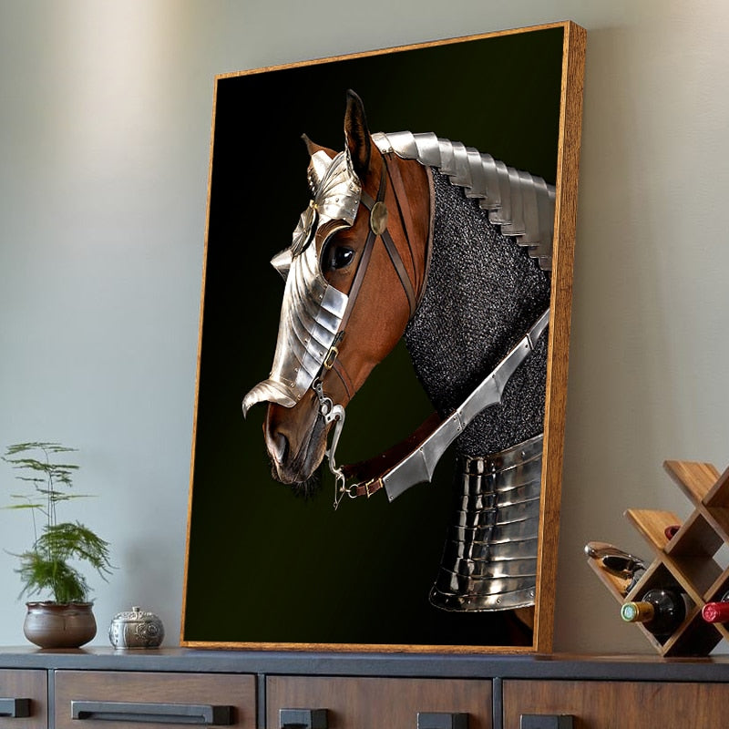 CORX Designs - Knight's Horse Canvas Art - Review
