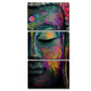 CORX Designs - 3 Panel Watercolor Buddha Canvas Wall Art Canvas - Review