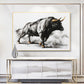 CORX Designs - Black Bull Painting Wall Art Canvas - Review