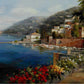 CORX Designs - Sea Garden Landscape Oil Painting Canvas Art - Review