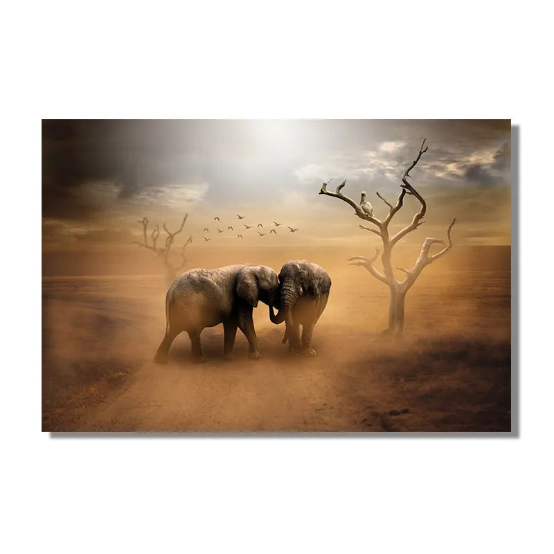 CORX Designs - Africa Desert Elephant Canvas Art - Review