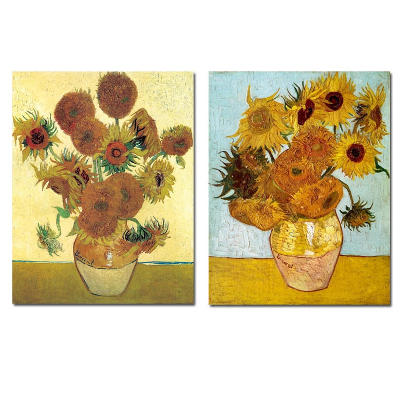 CORX Designs - Vincent Van Gogh Golden Sunflower Oil Canvas Art - Review