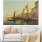 CORX Designs - Vintage Water Town Venice Oil Painting Canvas Art - Review