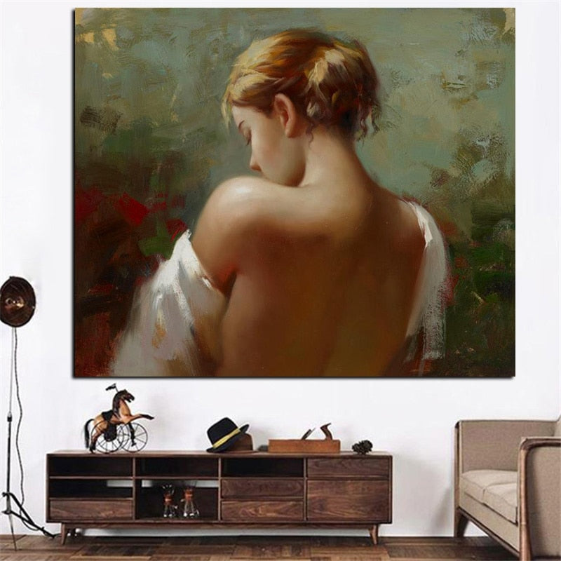 CORX Designs - Sexy Woman Portrait Oil Painting Canvas Art - Review