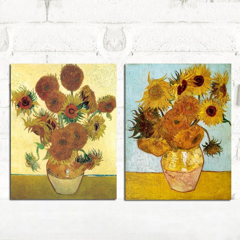 CORX Designs - Vincent Van Gogh Golden Sunflower Oil Canvas Art - Review