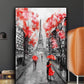 CORX Designs - Romantic City Couple Paris Eiffel Tower Oil Painting Canvas Art - Review