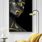 CORX Designs - Black and Gold Woman Portrait Wall Art Canvas - Review