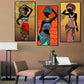 CORX Designs - 3 Panel African Women Traditional Clothing Wall Art Canvas - Review