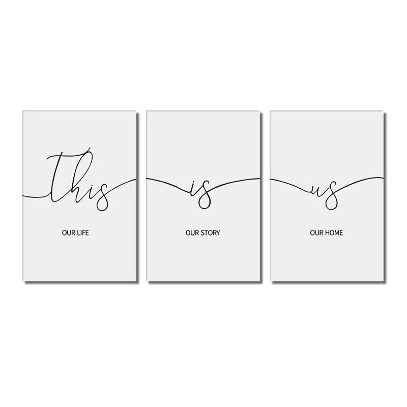 CORX Designs - This Is Us Family Home Wall Art Canvas - Review