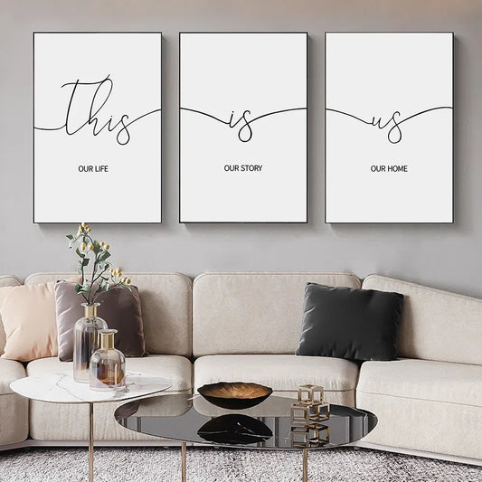 CORX Designs - This Is Us Family Home Wall Art Canvas - Review