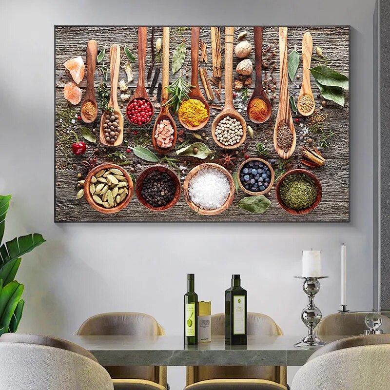 CORX Designs - Spices Kitchen Wall Art Canvas - Review