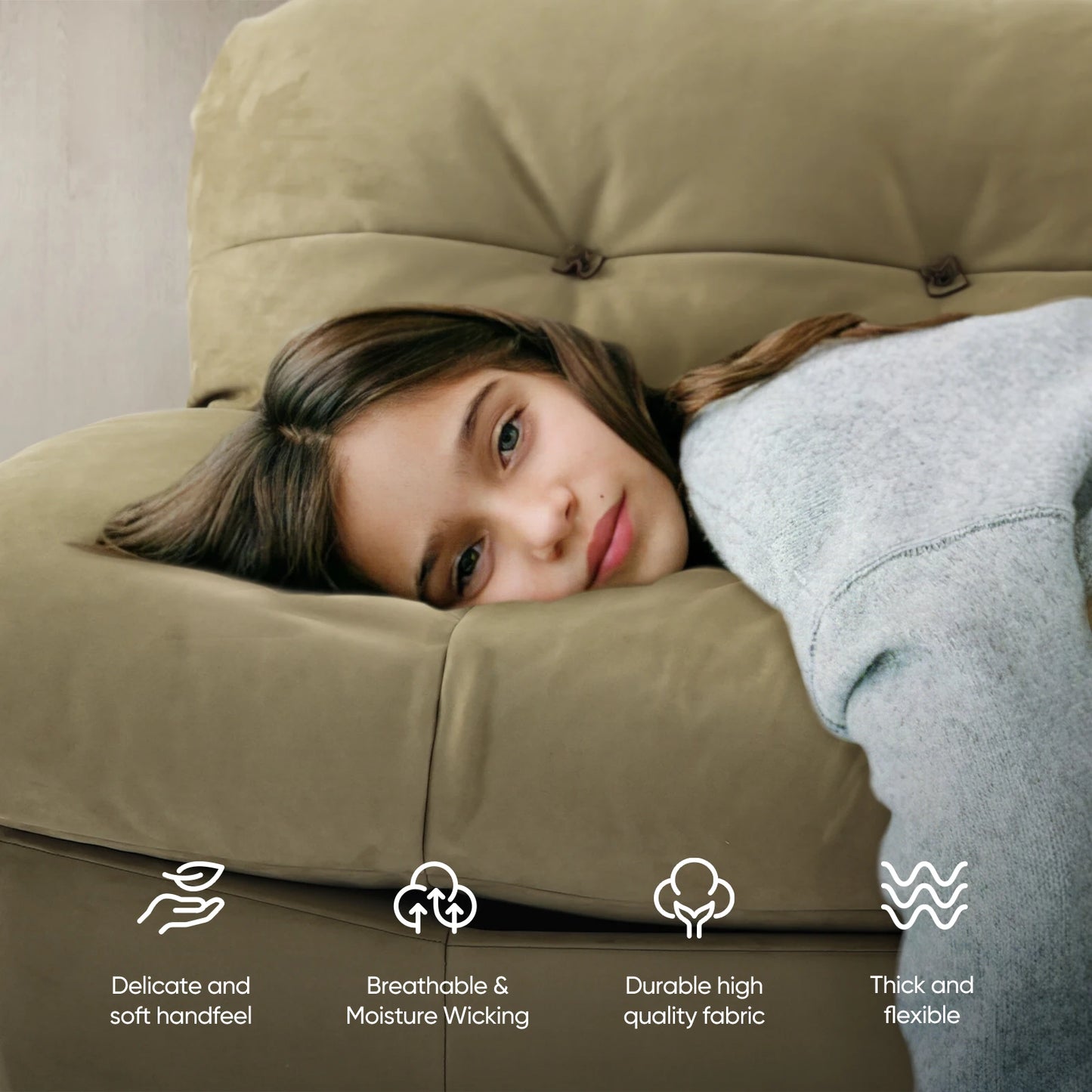 CORX Designs - Malino Cloud Sofa Sleeper Modular Couch - Review