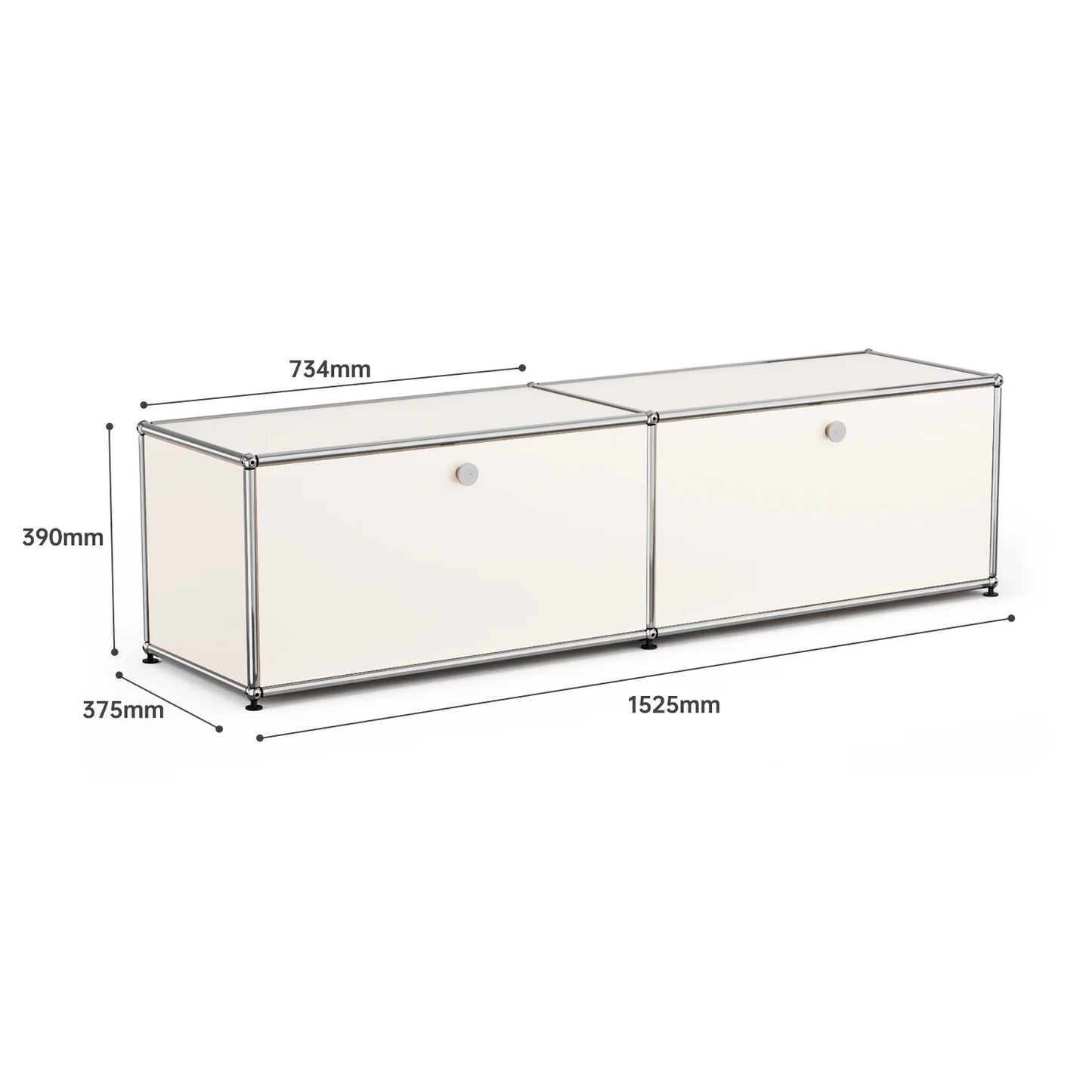 CORX Designs - USM Haller White Modular Storage Cabinet Replica - Review