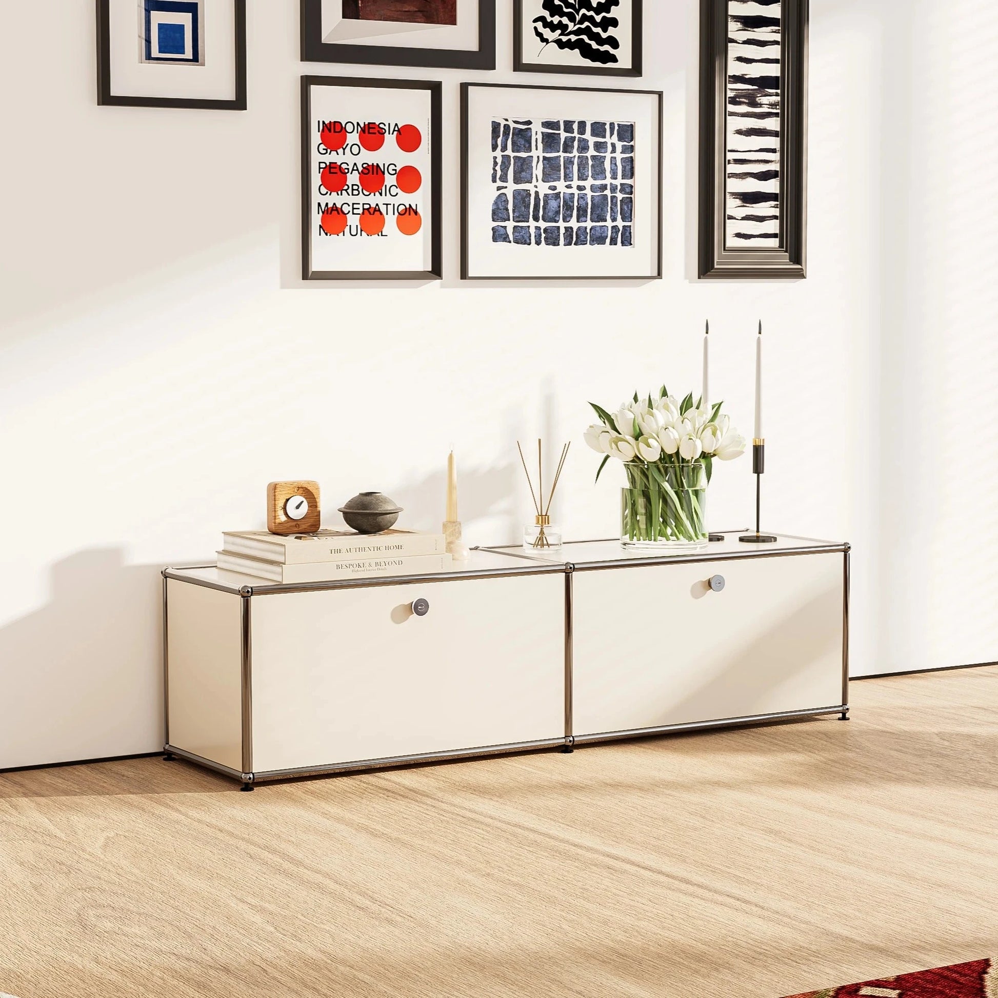 CORX Designs - USM Haller White Modular Storage Cabinet Replica - Review