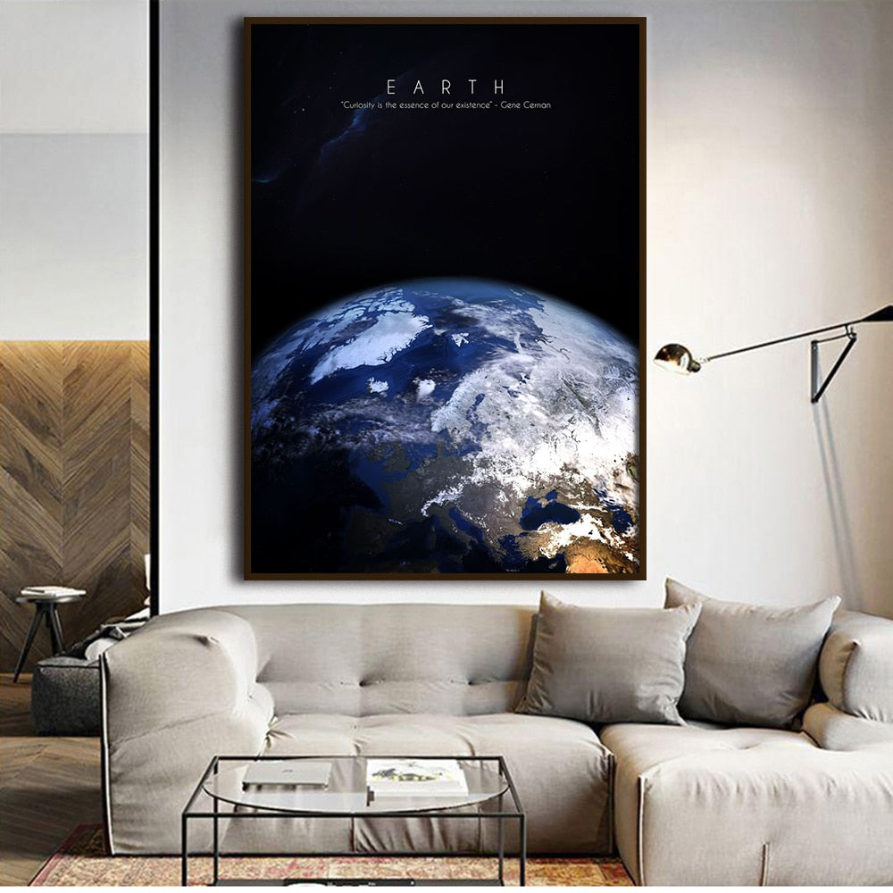 CORX Designs - Solar System Planet Wall Art Canvas - Review