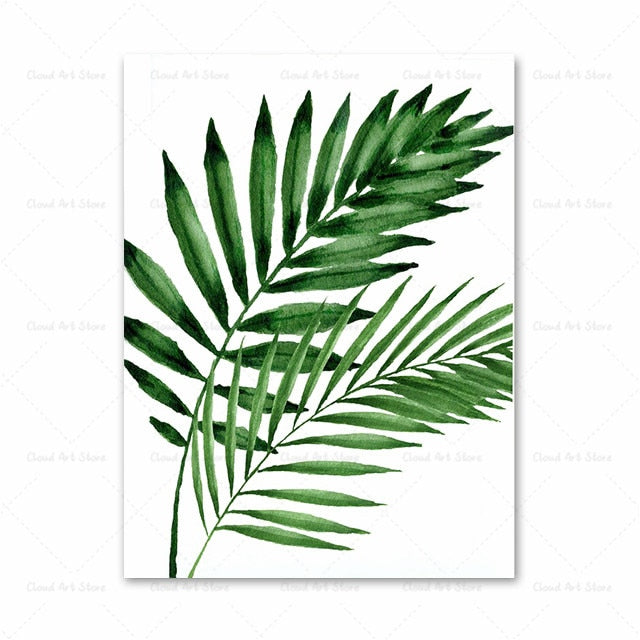 CORX Designs - Tropical Green Monstera Leaf Canvas Art - Review