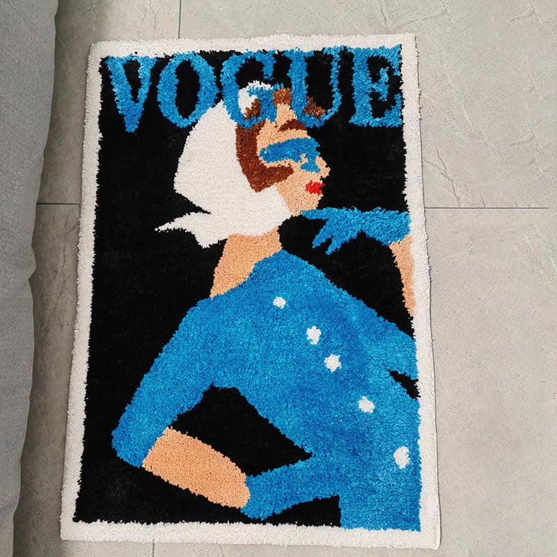 Magazine Rug Vintage Magazine Cover Rug – CORX Designs