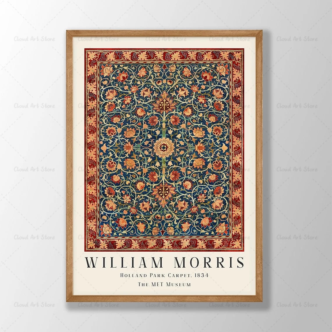 CORX Designs - William Morris Flower Floral Wall Art Canvas - Review