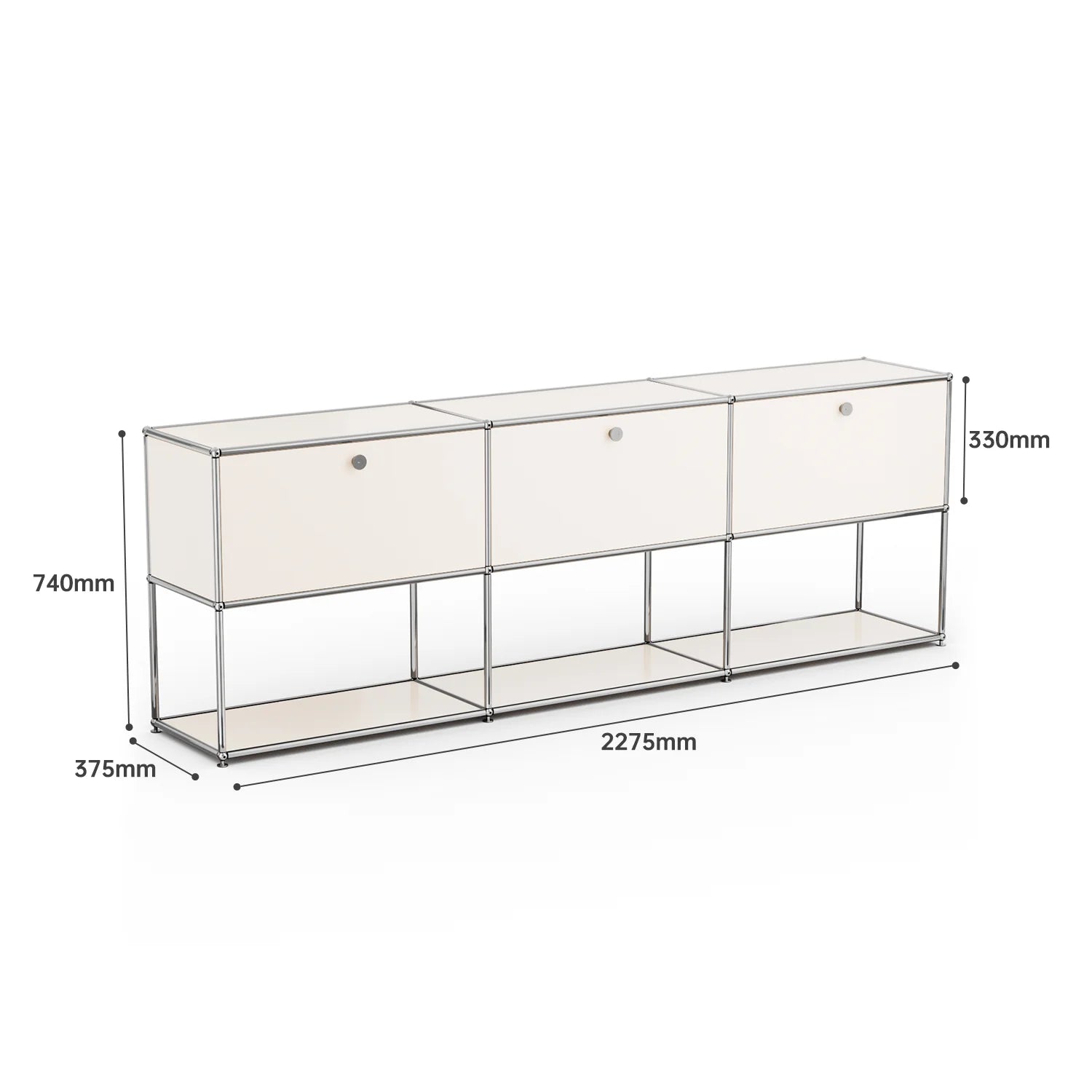 CORX Designs - USM Haller White Modular Storage Cabinet Replica - Review