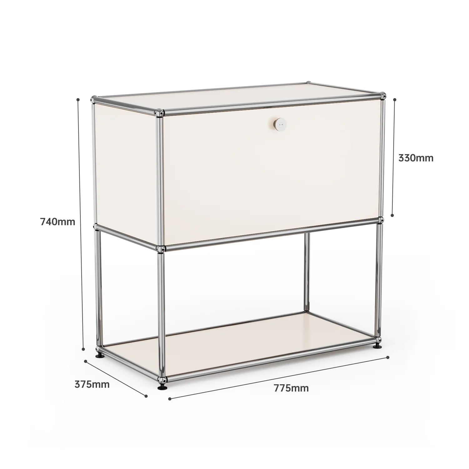 CORX Designs - USM Haller White Modular Storage Cabinet Replica - Review