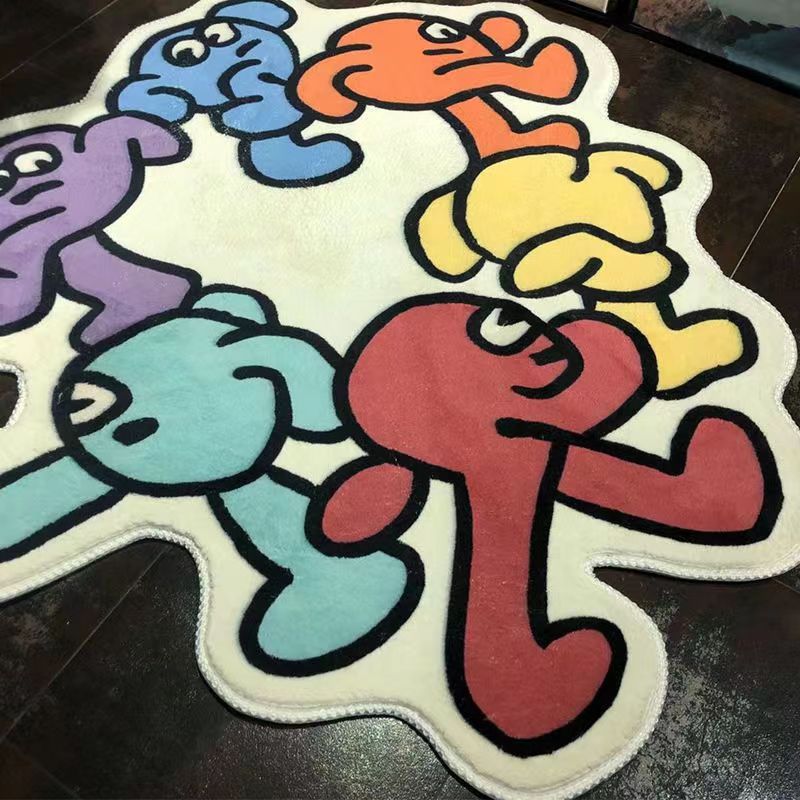 CORX Designs - Colorful Cartoon Round Rug - Review