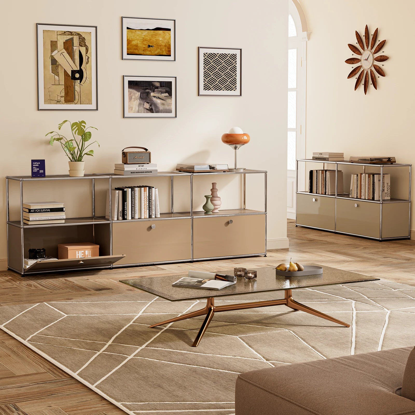 USM Haller Modular Storage Cabinet Replica – CORX Designs USM Haller Modular Storage Cabinet Replica – CORX Designs