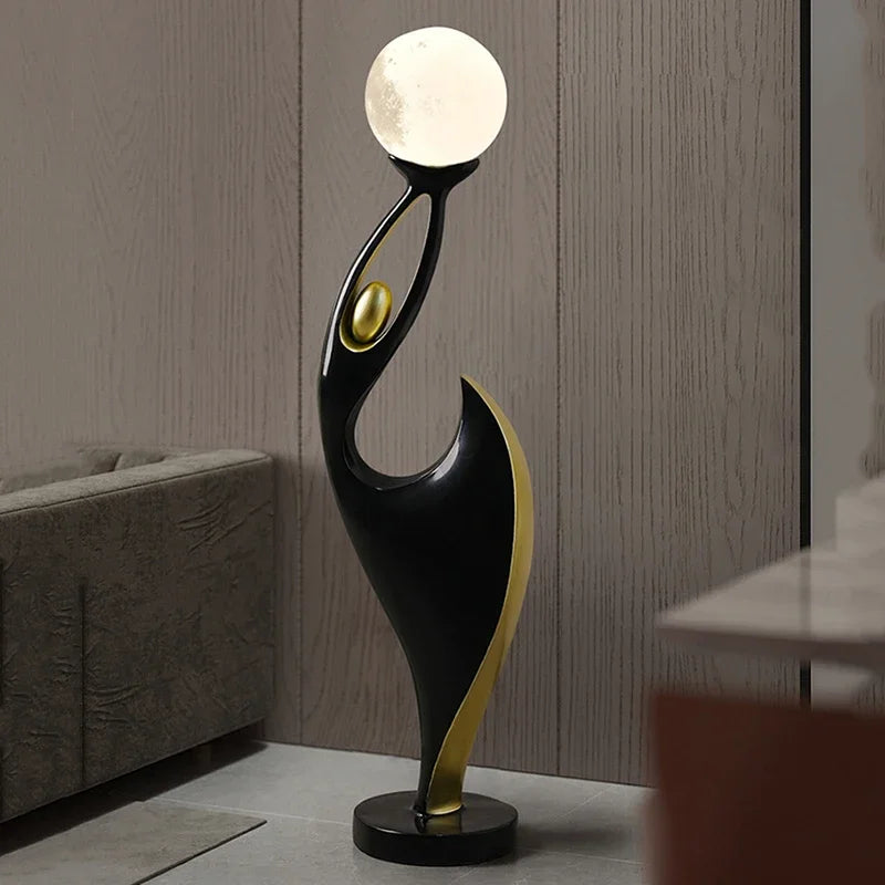 CORX Designs - Abstract Figure Floor Ornament with Light - Review