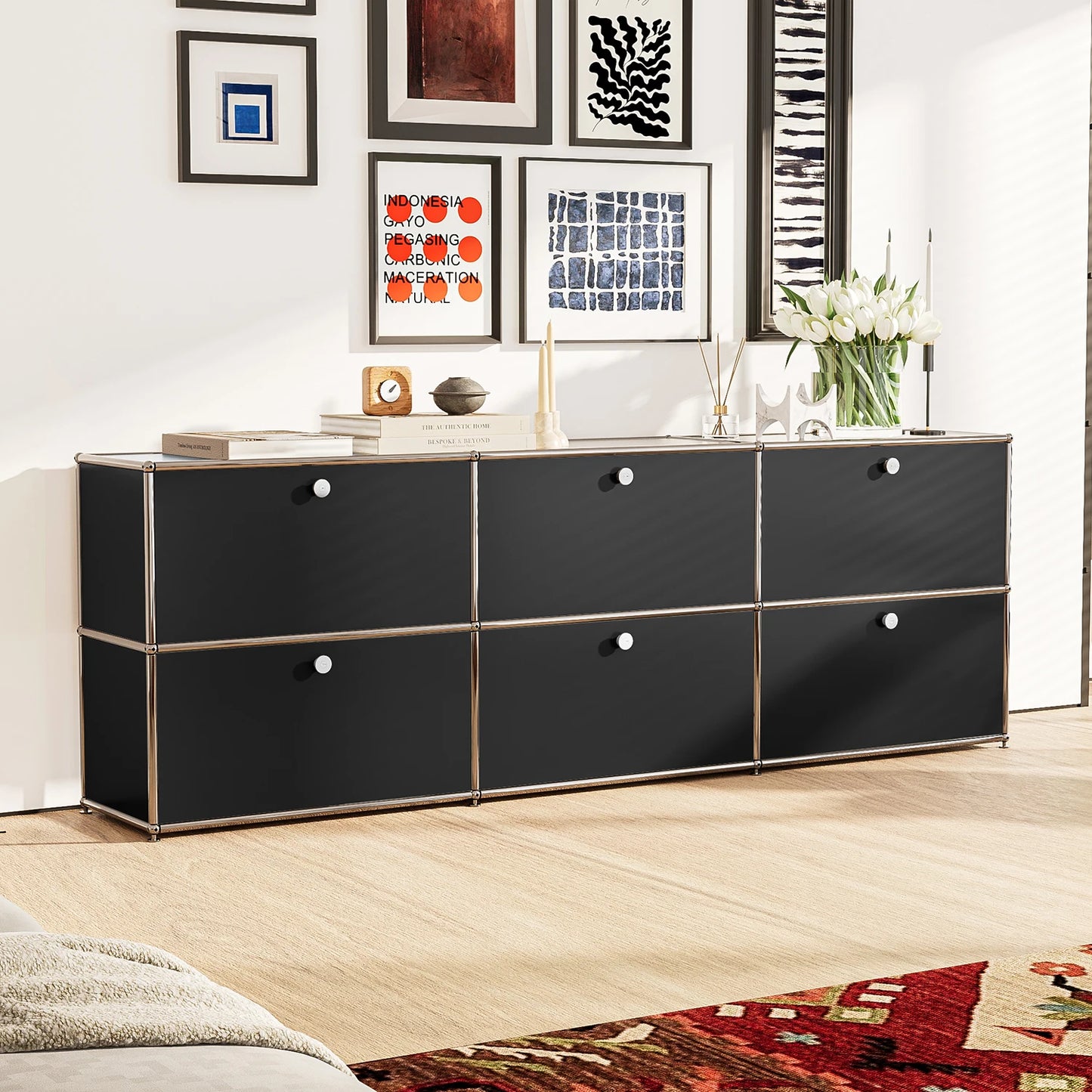 CORX Designs - USM Haller Black Modular Storage Cabinet Replica - Review