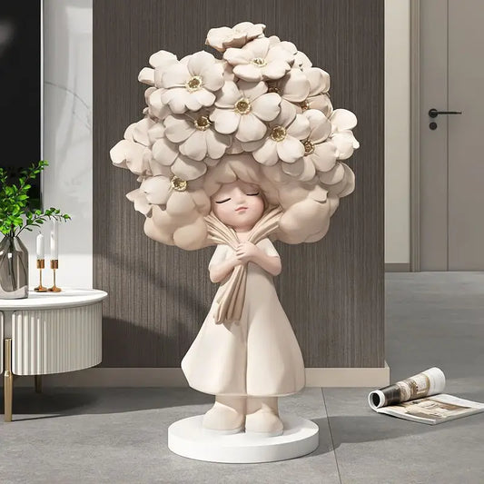 CORX Designs - Flower Girl Floor Ornament Statue - Review
