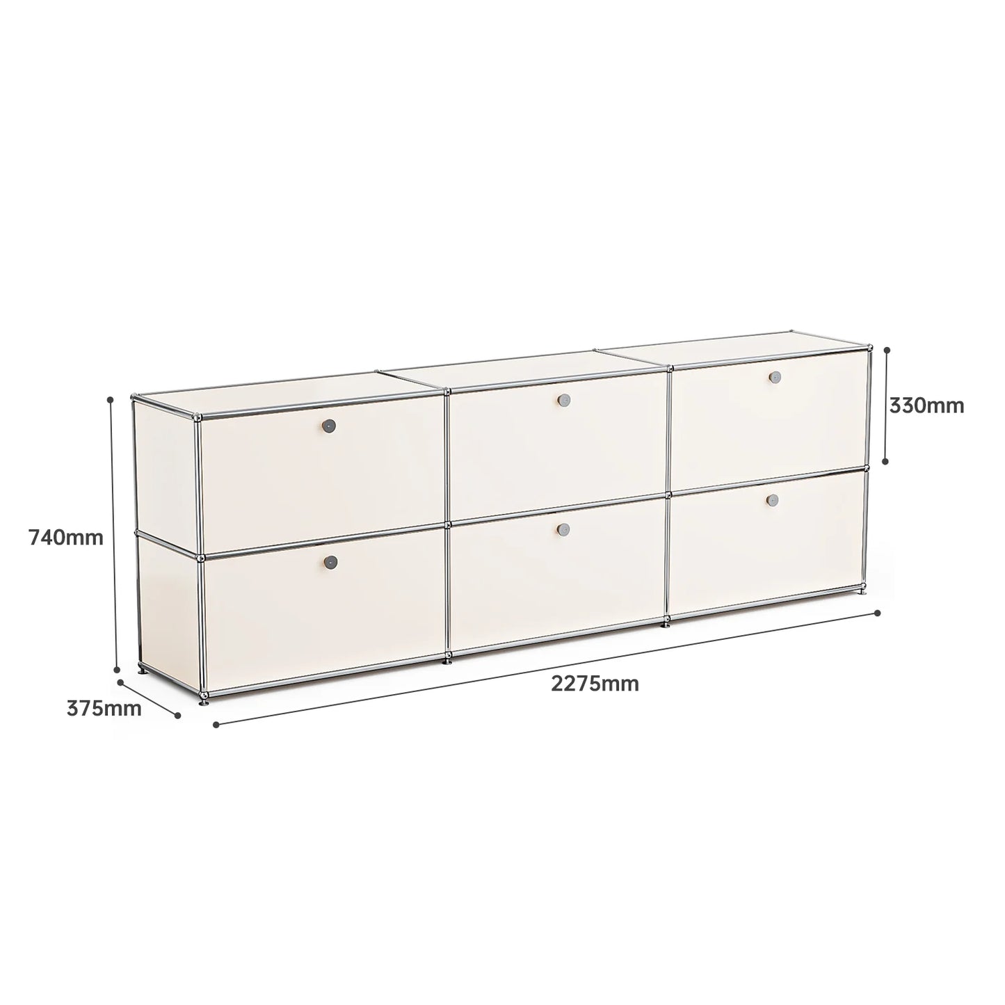 CORX Designs - USM Haller White Modular Storage Cabinet Replica - Review