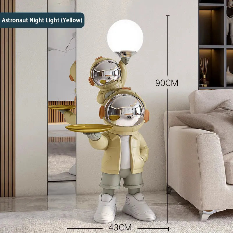 CORX Designs - Cute Astronauts Tray Moon Lamp Landing Ornament - Review