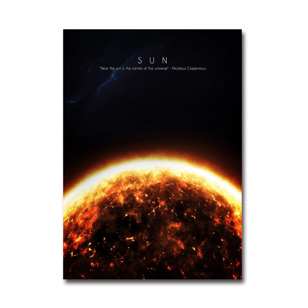 CORX Designs - Solar System Planet Wall Art Canvas - Review