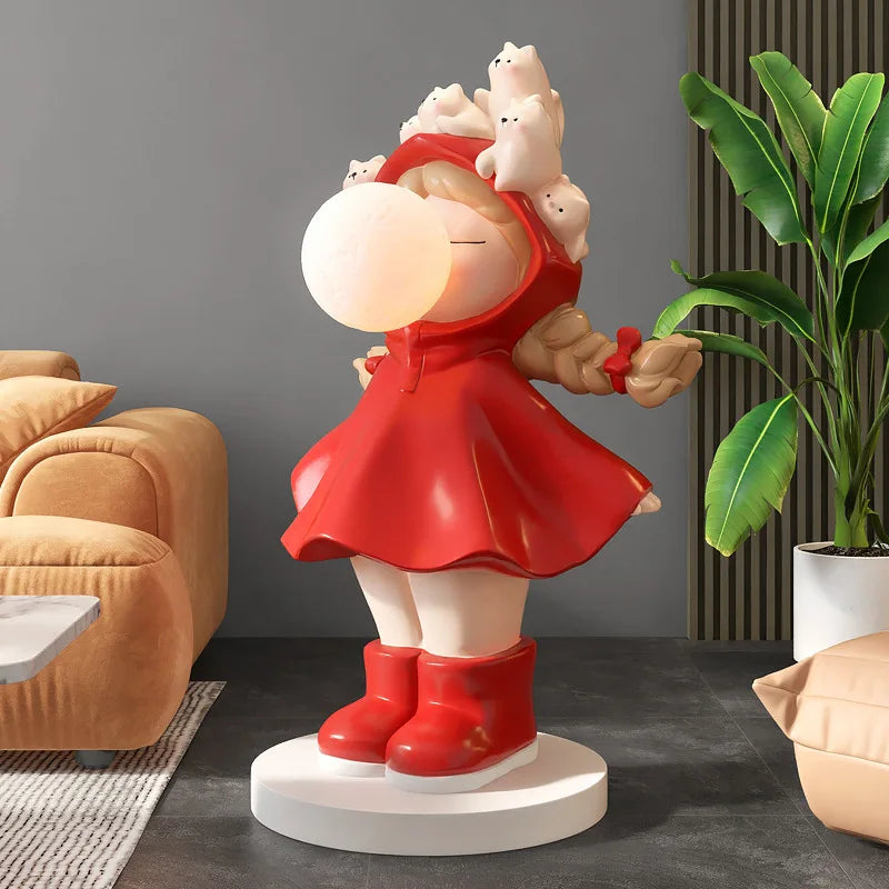 CORX Designs - Bubble Girl Floor Ornament with Light - Review